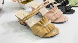 RMG8 Sandal wanita mutiara terbaru 2025 pesta viral kondangan