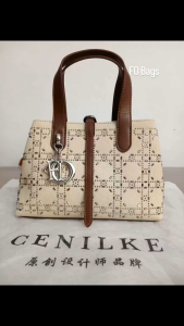 Tas Kanvas Pesta Cantik Bling Bling Mewah Elegan dari Brand CENILKE Premium Import kd 267