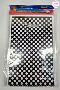 10pcs MEDIUM PARTY LOOT BAGS POLKA DOTS(16.5x25cm)/loot bag fillers /paninda /giveaways/party favors.