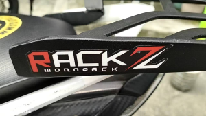 MIO I 125/MIO GEAR 125 RACK Z MONORACK BRACKET POWDER COATED NO REMOVE GRAB BAR