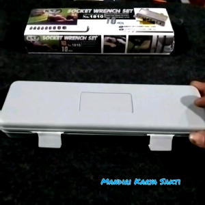 KTP | Kunci Shock Set 10 Pcs | Socket Wrench Set 8mm - 24mm