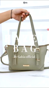 GFR - Hazel 2 in 1 bag By Gabia Tas selempang wanita/Shoulder bag simpel/Stylish terbaru bahan chocoly anti air