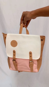 Tas Ransel Sekolah Wanita TW1905 Remaja Warna Pastel Shabbychic