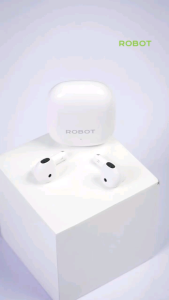 TWS Earphones Wireless Bluetooth Robot Airbuds T60 Original Bergaransi