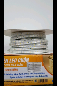 1 Mét LED DÂY KHÔNG DÂY DẪN 02 MẦU NHÁY:2835 - 120 chip led Asia lighting