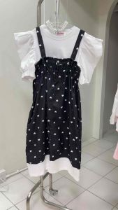 590บาท คุมมากค่า งานชุดเอี๊ยม 2 ชิ้น เกรด เกาหลี เอี้ยมลาย สาย เลื่อนระดับ ใส่เอี๊ยมเดี่ยวๆ