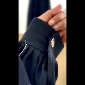 Abaya Gamis Hitam 989 Dubai Turky Muslim Abaya Fashion Wanita Terbaru