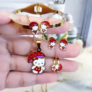 Titanium Set Anak Anti Karat