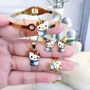 Titanium Set Anak Kitty uygh666