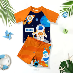 STP - Setelan Baju Renang Anak Laki-laki Motif Karakter Terbaru dan Terlucu Untuk Usia 1 - 8 Tahun