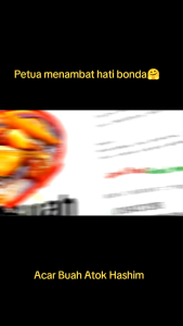 Acar Buah Atok Hashim 250g