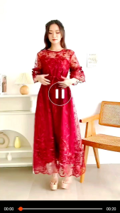 Dress Long Wanita Pesta Party dress kondangan panjang mewah dan elegan terbaru Daniella