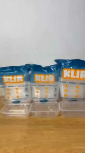 Thinwall Food Container KLIR 500ml ANTI PECAH / Thinwall RECTANGLE Plastik 500ml - 25 SET