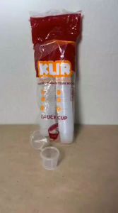 Thinwall KLIR Sauce cup 25 ml - ANTI PECAH - Isi 50 pcs / Cup Sambal