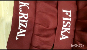 Topi Koki Chef/Celemek Chef Anak Free Custom Bordir Request Nama Suka-Suka