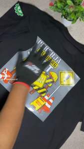 KAOS KELAS PEKERJA - pekerja dilarang sakit - (tebal bahan combed 24s)