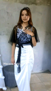 CROP TOP OUTER BRUKAT OOTD KONDANGAN MODERN KWALITAS BUTIK