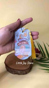 HANG TAG HAMPERS LEBARAN / HANGTAG BINGKISAN IDUL FITRI TERMASUK RANTAI DAN TASSEL