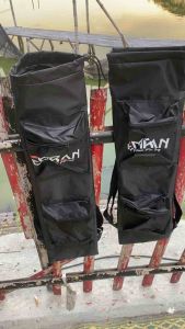 Tas Pancing 2 Kantong Tutup Serut Panjang 70Cm Cocok Buat Joran Tegek 5-7 Biji