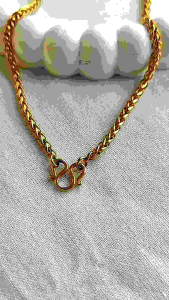 สร้อยสแตนเลสแท้ สร้อยเด็ก-ผู้หญิง-ผู้ชาย ลายสาน กับตัดมือ รหัส S2BG ห้อยพระ 2 องค์ สีทอง เลือก ความยาว ไม่ ลอก ไม่ ดำ ราคาที่เหมาะสม สำหรับชินตา