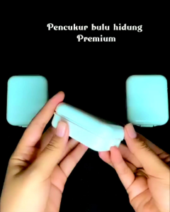Nose Hair Trimmer Stainless Alat Cukur Bulu Hidung Otomatis Alat Potong Bulu Hidung Gunting Bulu Hidung