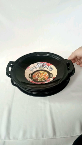 Piring Plastik Pureeto Ala Korea Bahan Tebal Anti Pecah