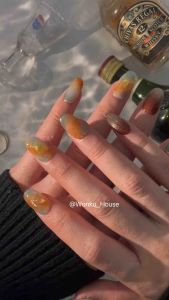 Pakai Kuku Handmade Penuh – Siri Ombre Fesyen Trendy 2 - Dilengkapi dengan Kit Alat / 100% Handmade Wearable Nails – Trendy Blended Gradient Series 2 - Comes with Full Tool Kit