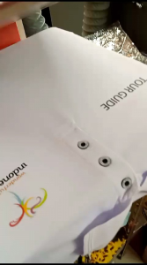 Kaos T-shirt Polo Wonderful Indonesia