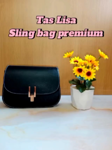 Tas Selempang Terbaru Lisna Sling Bag Model Elegan fashion style TAS SELEMPANG DAN BAHU WANITA TERBARU MODEL KEKINIAN (COD