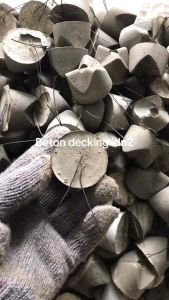 Tahu Beton Decking Siap Pakai 30mm 3cm KAWAT Tahu Beton BOX Isi 100pcs K500 untuk Struktur Beton dan Kolom Eksposedesuai