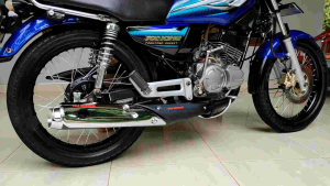 Knalpot RX KING Peredam Type Standar Racing Riset Terbaru Original YKJ Racing Istimewa
