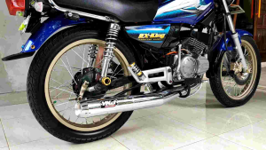 Knalpot RX KING Standar Racing Super Garing Istimewa Original YKJ Racing