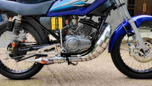 Knalpot RX KING YKJ Lobster Chrome Suara Super Garing Produk Original YKJ Racing Istimewa