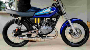 Knalpot Kolong RX KING Python Stainless SE Special Edition: Riset Terbaru Super Garing Atas Bawah Bertenaga Original YKJ Racing Istimewa