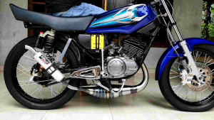 Knalpot RX King Pdk Repsol Plat Besi Poles Bakar Super Ngisi Riset Terbaik Original YKJ Racing