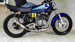 Knalpot RX KING YKJ Kolong Pdk Repsol Stainless Super Garing Anti karat Original YKJ Racing Istimewa