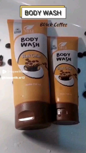 Body Wash Black Coffee Sr12 / Sabun Kopi Ampuh Mengangkat Sel Kulit Mati