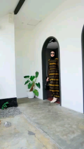 HASANAH DRESS ORY ANNASHIHAH/GAMIS YORIS MOTIF SONGKET TERBARU/GAMIS YOURIS ANNASHIHAH