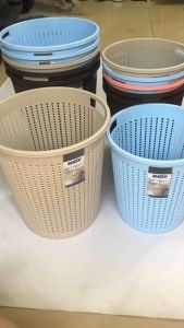 Sọt Tròn Đan Nhỏ Gọn Văn Phòng_Nhựa Duy Tân Phong Cách Hàn Quốc (2 Size Nhỏ/Trung)