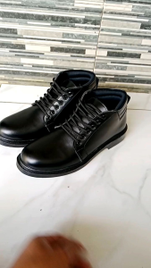 Sepatu PDH Pria Warna Kilap Dan Doff TNI POLRI PNS SECURITY Dan Instansi Lain