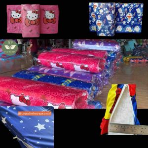 5 ฟูต ปิกนิก ที่นอน กลองการ์ตูนสวยสวย สุ่มลาย หนา 3 นิ้วเกรด A มีซิปถอด ได้