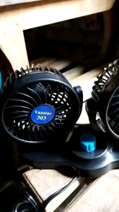 Kipas Angin Mobil Double Blower Colokan USB