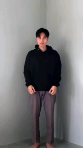 Baju kemeja koko pria dewasa lengan panjang model salur terbaru