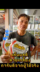 ซันปา ไทอะมีทอกแซม เพลี้ยแป้ง แมลงปากดูด แมงกินใบ เพลี้ยอ่อน เพลี้ยหอย เพลี้ยเเมงมุม ชุปแช่ ท่อนมัน ก่อนปลูก ขนาด 100 กรัม