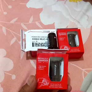 USB CHARGER MOTOR AHM HONDA BEAT VARIO PCX SCOOPY
