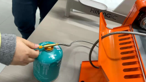 1set Butane Male Adapter Converter To LPG Canister With 1 Meter Steel Hose