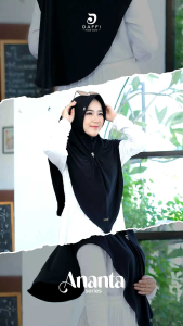 Hijab Instan Daffi Seri Ananta: Hijab Cocok untuk Berbagai Acara & Desain Modern
