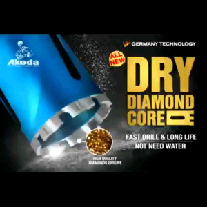 AKODA Dry Core Bit SDS PLUS 25MM/38MM/56MM/66MM/76MM x 260MM