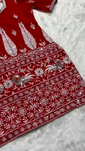 [PRE-ORDER] Ready Made Heavy Faux Georgette Plazzo ( Delivery 15 Days )