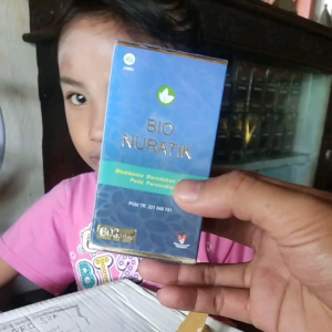BIO NURATIK Obat Asam Urat Rematik Sendi 60 Pil Kesehatan Suplemen Tulang & Sendi Gratis Susu Etawa